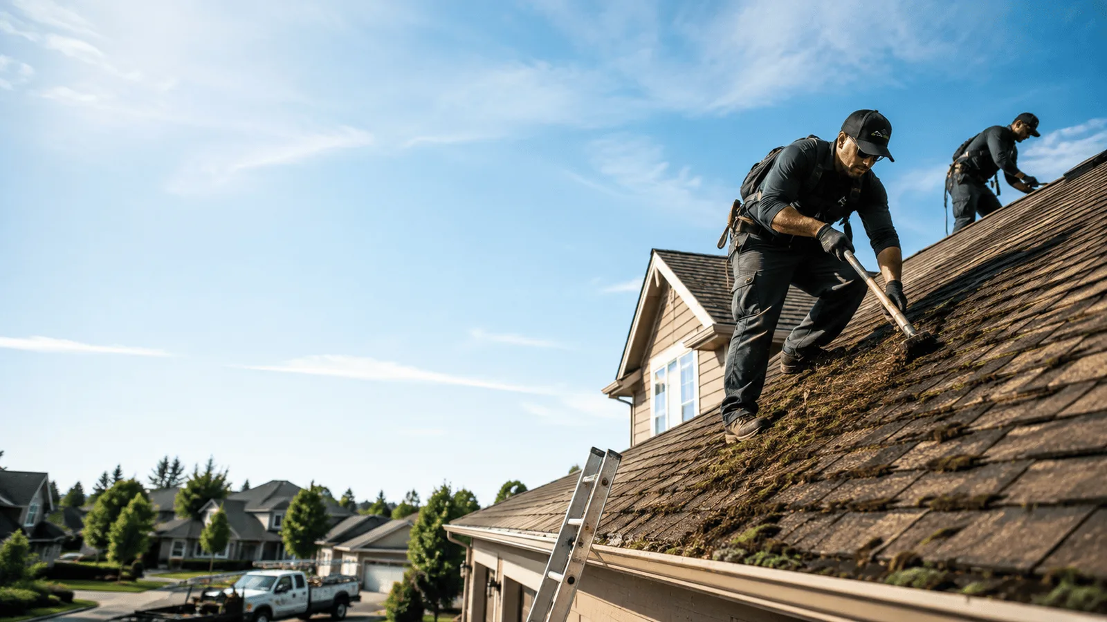 Roof Moss Removal in Mcpherson, KS near me